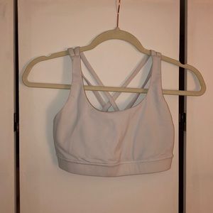 White Lululemon Bra